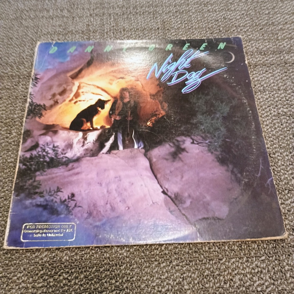 Danny Green Night Dog Vinyl LP 1978 ABC Records AA-1085 Promo Gold Stamp